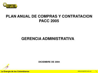 DICIEMBRE DE 2004