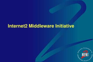 Internet2 Middleware Initiative