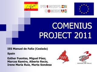 COMENIUS PROJECT 2011