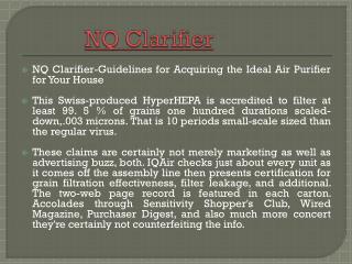 NQ Clarifier