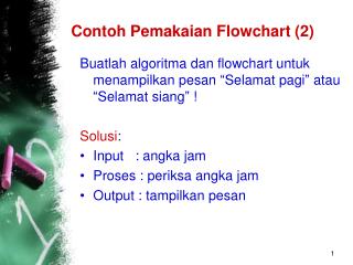 Contoh Pemakaian Flowchart (2)