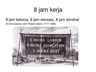 8 jam kerja