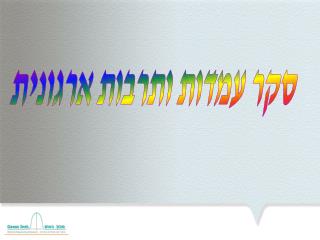 סקר עמדות ותרבות ארגונית