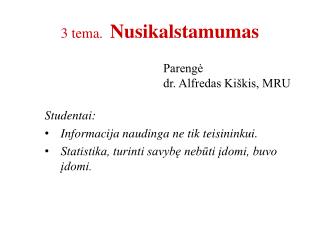 3 tema. Nusikalstamumas
