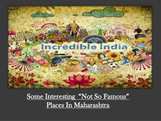 Maharashtra Forts and Travel Destinations Guide