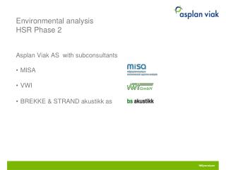 Environmental analysis HSR Phase 2