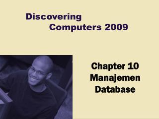 Chapter 10 Manajemen Database