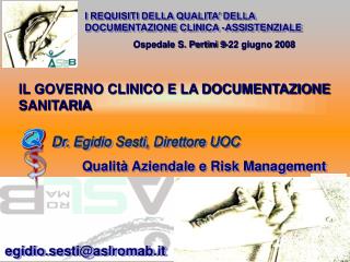 Ospedale S. Pertini 9-22 giugno 2008