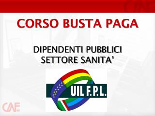 CORSO BUSTA PAGA