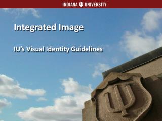 Integrated Image IU’s Visual Identity Guidelines