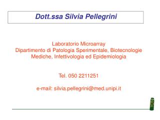 Dott.ssa Silvia Pellegrini