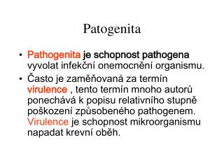 Patogenita