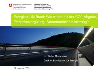 Energiepolitik Bund: Wie weiter mit der CO2-Abgabe,