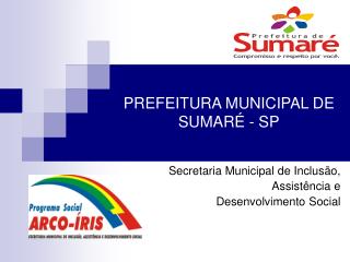 PREFEITURA MUNICIPAL DE SUMARÉ - SP