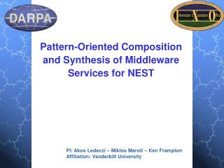 Pattern-Oriented Composition and Synthesis of Middleware Services for NEST