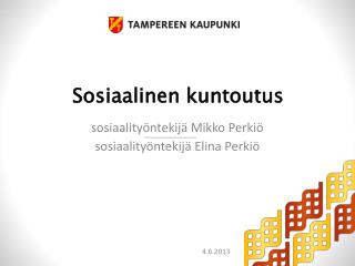 Sosiaalinen kuntoutus