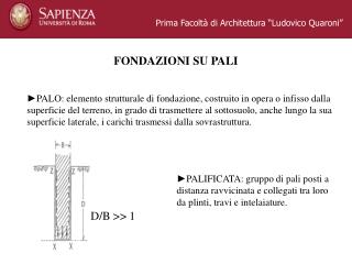 FONDAZIONI SU PALI