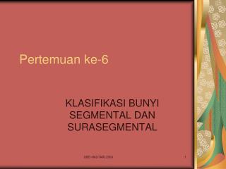 Pertemuan ke-6