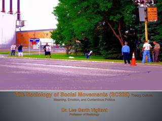 Re-Conceptualizing “Social Movements?”