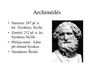 Archimédés