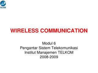 WIRELESS COMMUNICATION