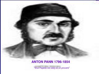 ANTON PANN 1796-1854