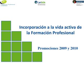 Incorporación a la vida activa de la Formación Profesional