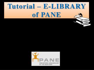 Tutorial – E-LIBRARY of PANE