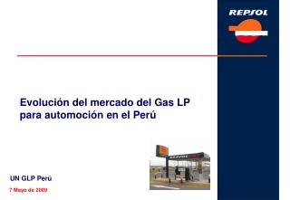 Evolución del mercado del Gas LP para automoción en el Perú