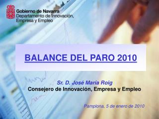 BALANCE DEL PARO 2010