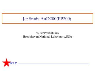 Jet Study AuD200(PP200)