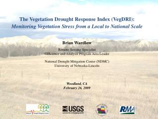 The Vegetation Drought Response Index (VegDRI):