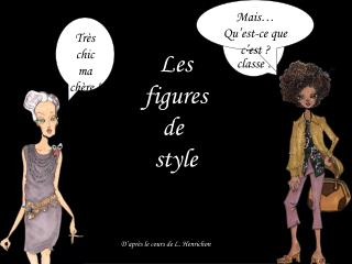 Les figures de style