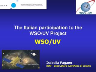 The Italian participation to the WSO/UV Project