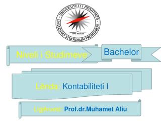 Niveli i Studimeve: