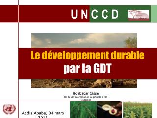 Boubacar Cisse Unite de coordination regionale de la CNULCD