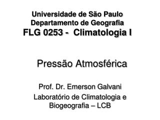 Pressão Atmosférica