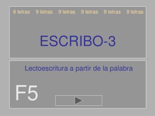 ESCRIBO-3