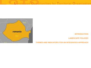 THEMES AND INDICATORS FOR AN INTEGRATED APPROACH