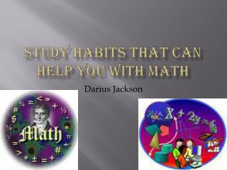 Study habits that can help you with Math
