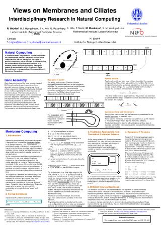 Gene Assembly