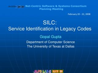 SILC: Service Identification in Legacy Codes