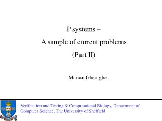 P systems – A sample of current problems (Part II)