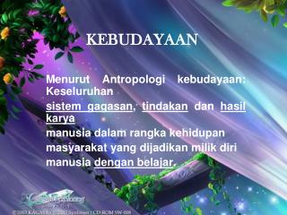 KEBUDAYAAN