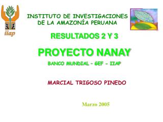 INSTITUTO DE INVESTIGACIONES DE LA AMAZONÍA PERUANA