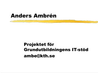 Anders Ambrén