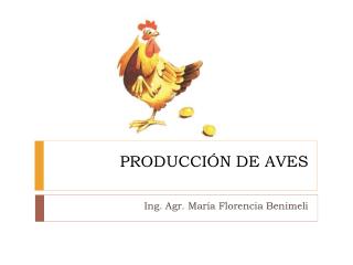 PRODUCCIÓN DE AVES