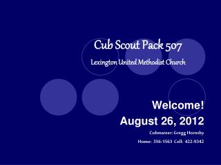 Cub Scout Pack 507