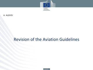 Revision of the Aviation Guidelines