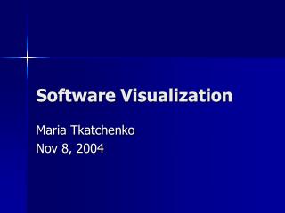 Software Visualization